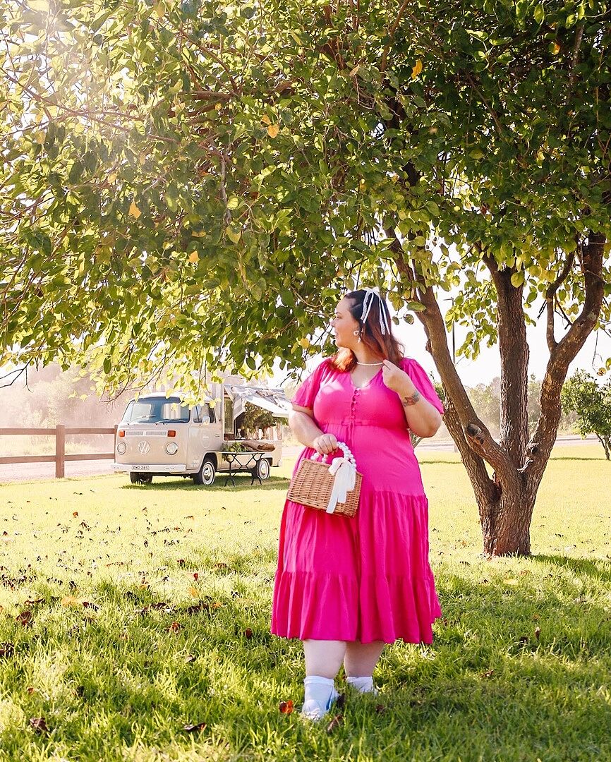 Bonnie Maxi Dress in Gumnuts photo review