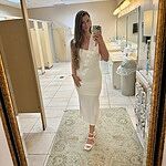 Rooftop Martinis For Two Midi Dress Rust | Hello Molly US