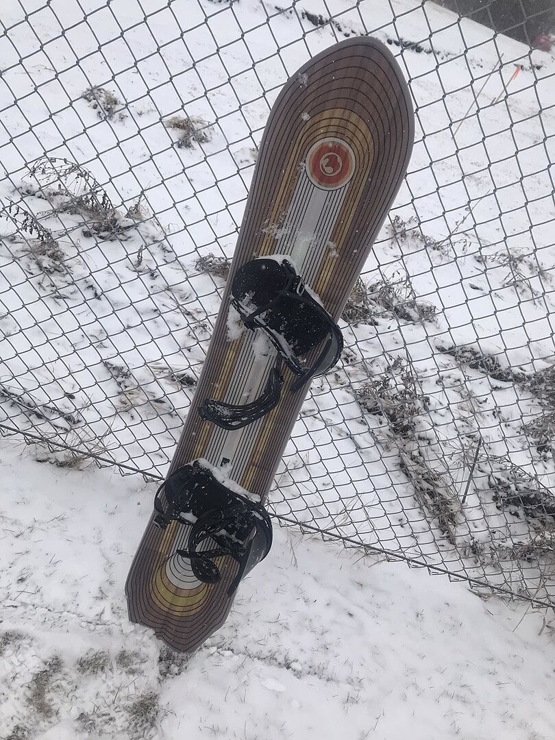 Burton 3D Fish Directional Flat Top Snowboard | Burton.com