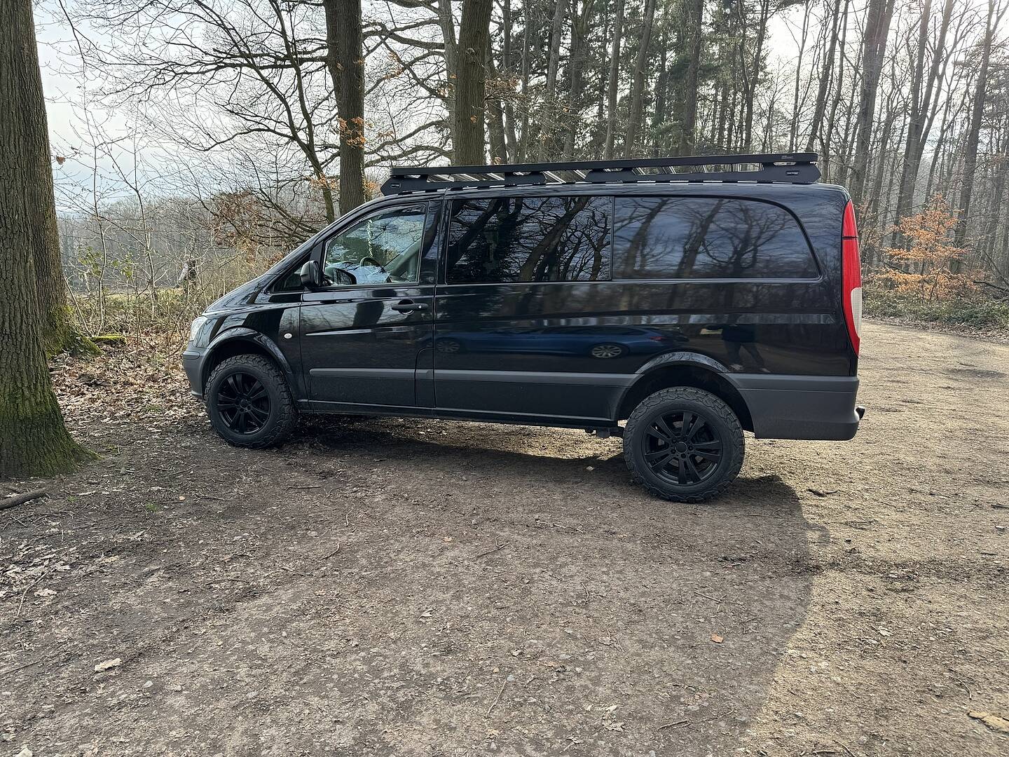 Mercedes Benz Vito Viano L2 Slimline Ii Roof Rack Kit