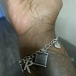 Mother and Baby Dolphin Charm