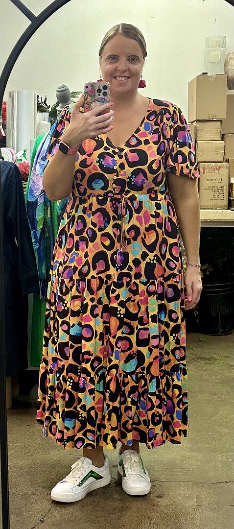 Millie Dress in Iris by Kasey Rainbow photo review