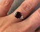 Engagement Garnet ring