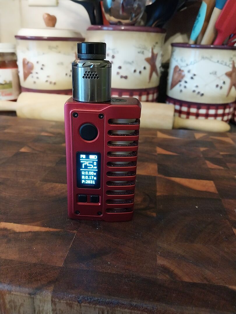 Vaperz Cloud x GrimmGreen Empire Project 100W Squonk Mod