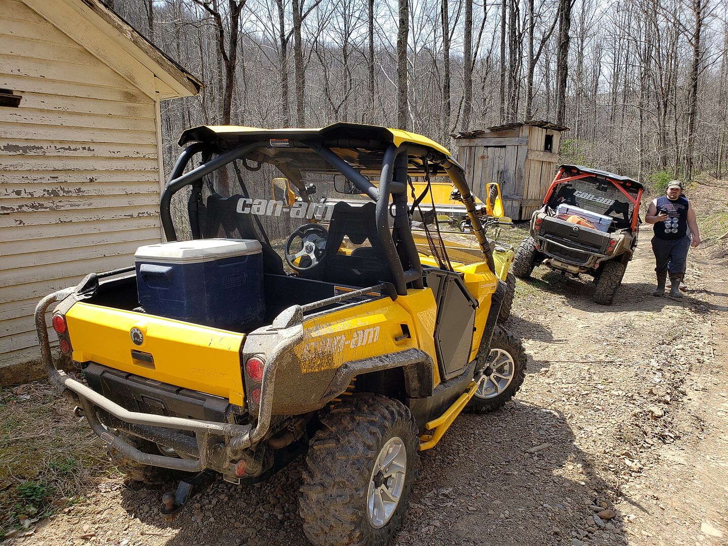 Can-Am Commander Rock Slider Nerf Bars