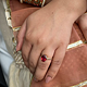 Beautiful sparkly engagement ruby