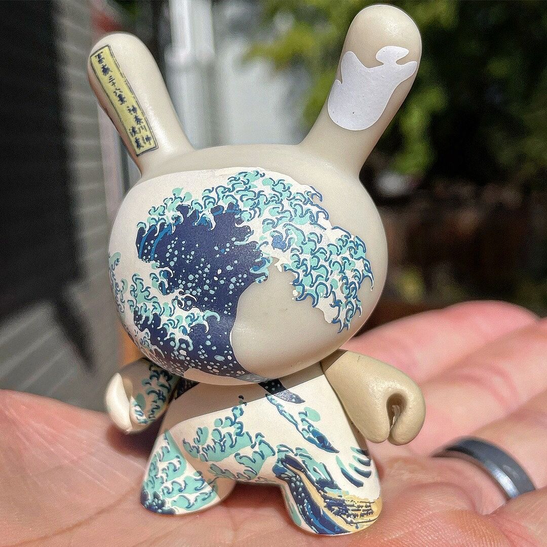 The Met 3-Inch Showpiece Dunny - Hokusai Great Wave (PRE-ORDER)
