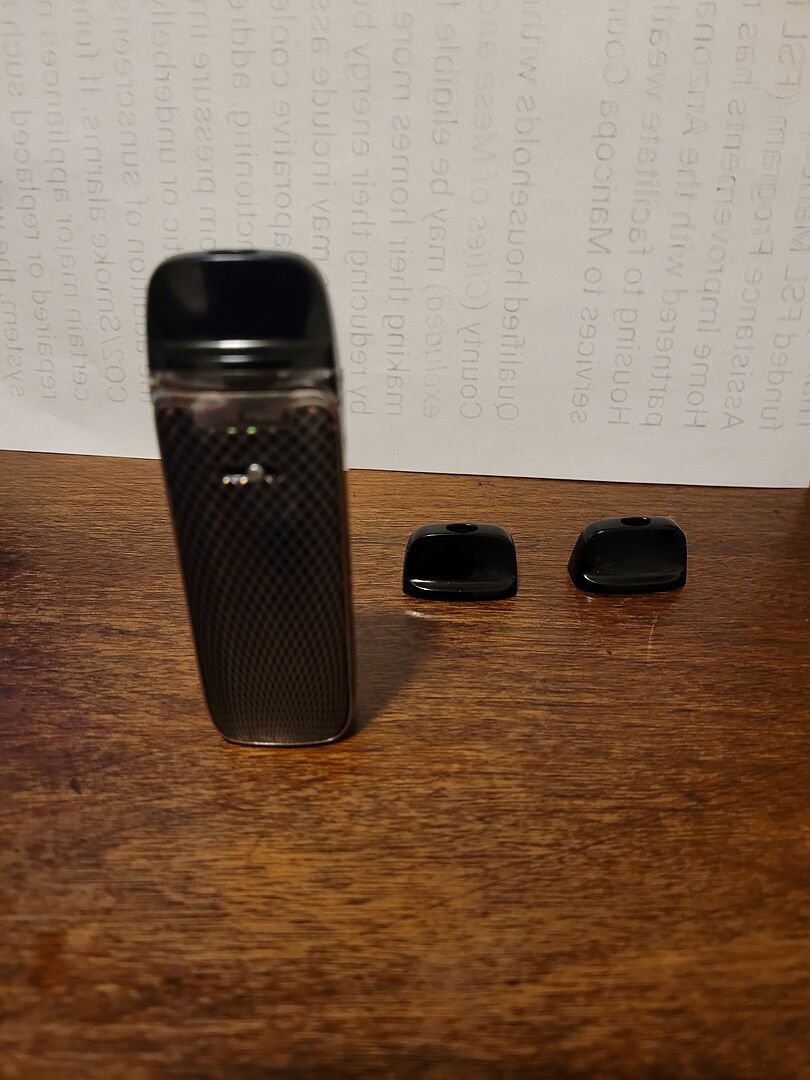how to use vaporesso xros 4 nano Pod 2st till Luxe PM40 Vaporesso Luxe PM40 Pod Kit [Carbon Fibre] BigaMart main image 0