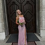 green emerald velvet dress Maxanne Rose Gold Halterneck Embellished Maxi Dress