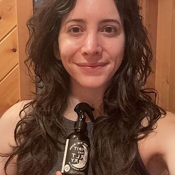 Spirit and Salt Mist Soft Waves on No Wash Days