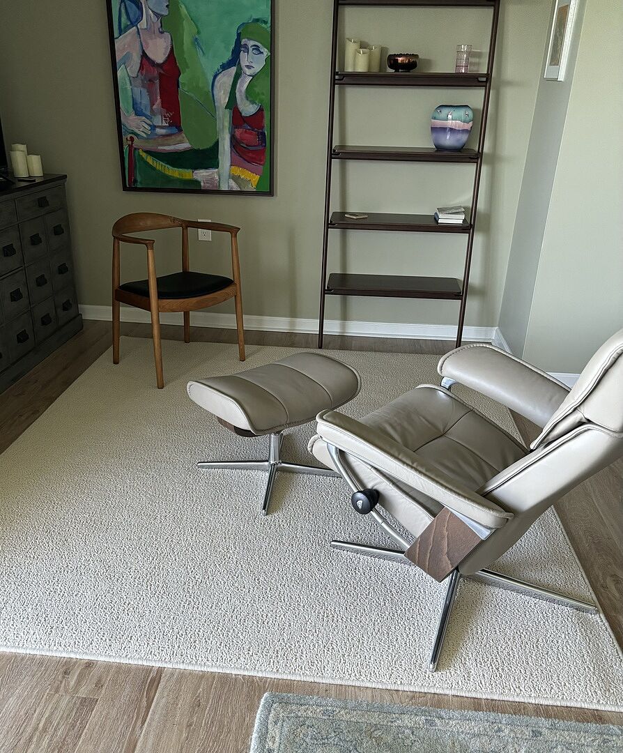 Perfect carpet for awkwardly shaped room