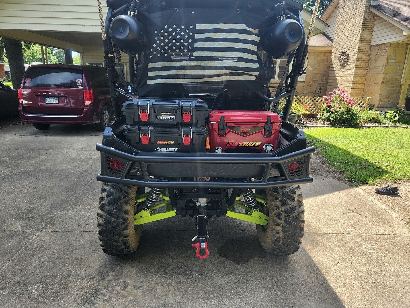 barbapicariページ Kawasaki Teryx 4 Rear Bumper