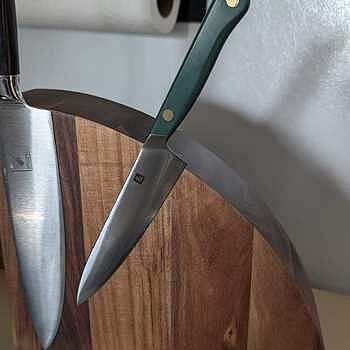 Marcellin Magnetic Acacia Knife Block | Bespoke Post