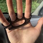 Black Knuckle Duster - Non Reflective at BUDK