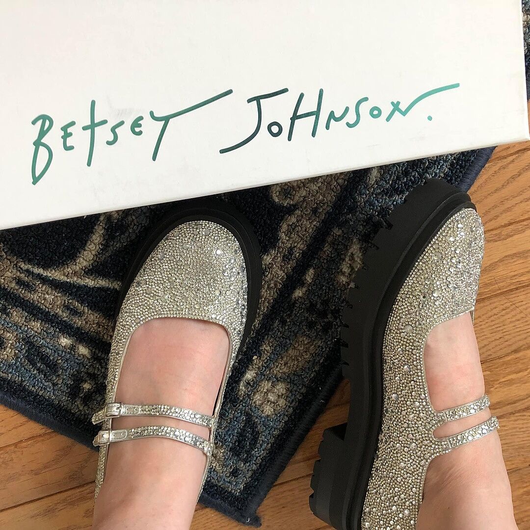 ★Betsey Johnson★韓流アイドル愛着品★RICO★ローファー RICO SILVER Rhinestone Mary Jane | Women's Loafers – Betsey