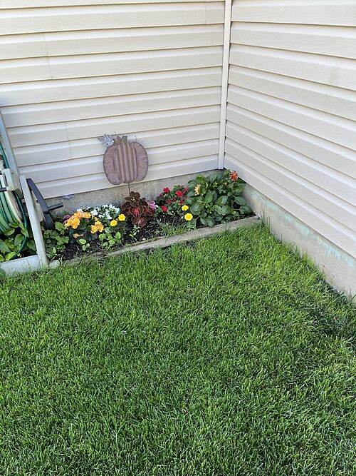 A lawn in Great Falls, MT
