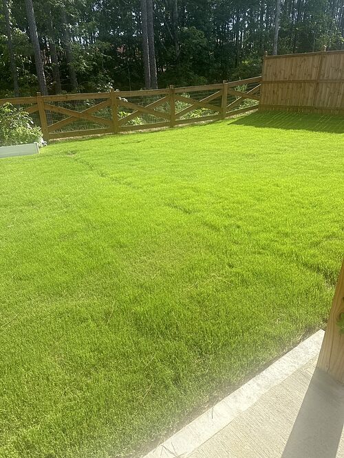 A lawn in Acworth, GA