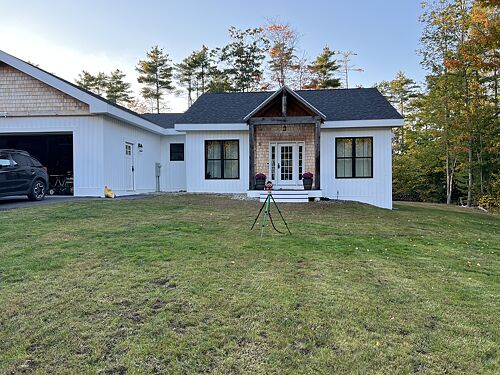 A lawn in Lewiston/Auburn, ME