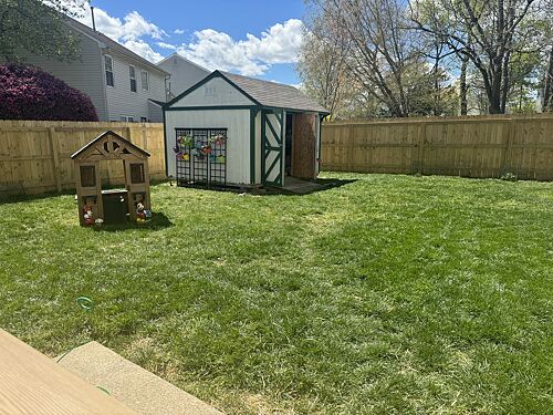 A lawn in Newport News, VA