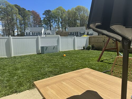 A lawn in Newport News, VA