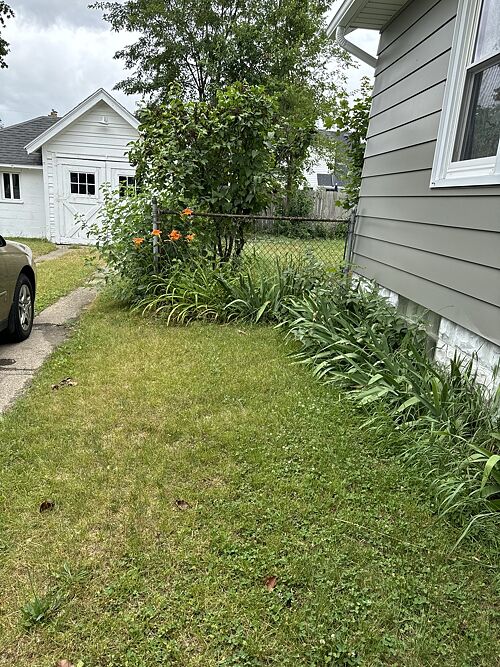 A lawn in Grand Rapids