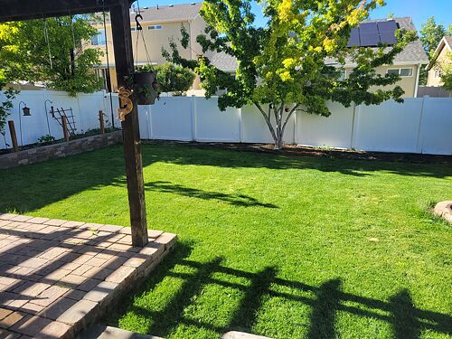 A lawn in West Jordan, UT