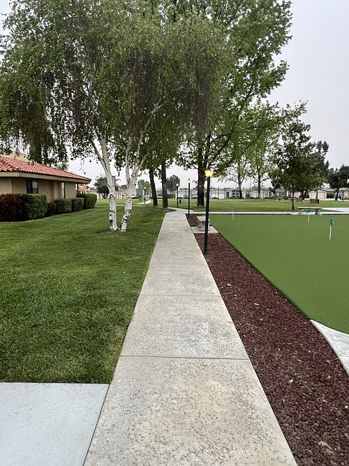 A lawn in Menifee, CA