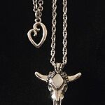Desert Rose Gemstone Pendant