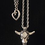 Desert Rose Gemstone Pendant