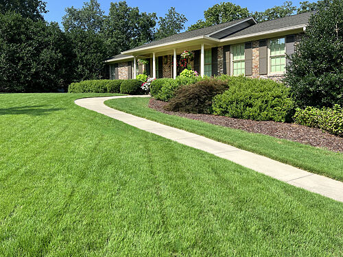 A lawn in Hoover, AL