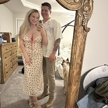 Heart Ablaze Strawberry Cherry Print Midi Dress Cream | Selfie Leslie