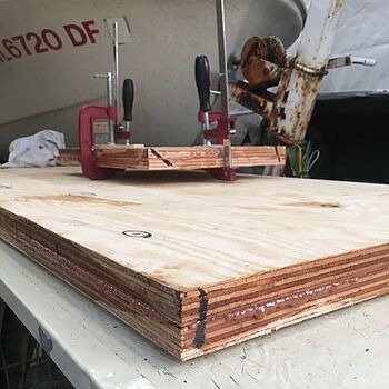 West System 105 Epoxy Resin 1965 Boat rebuild