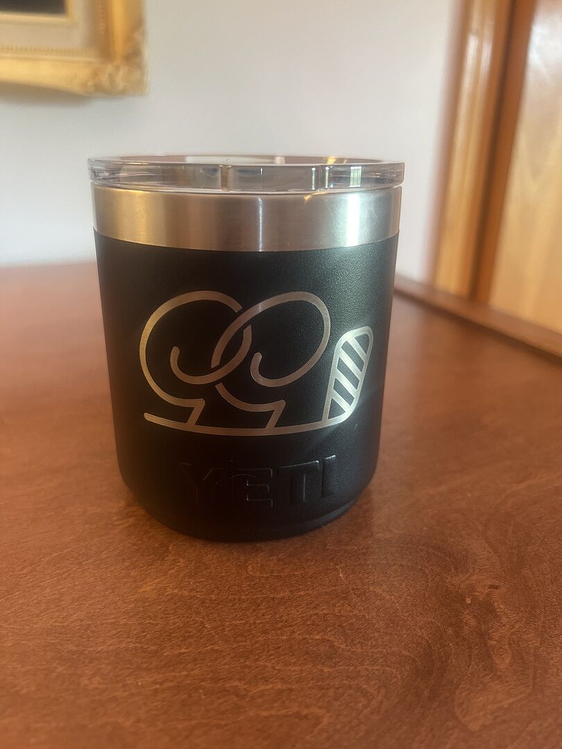 【YETI】RAMBLER LOWBALL 10oz ブラック 2個セット YETI Rambler 10 oz Lowball 2.0 with Magslider Lid - Black