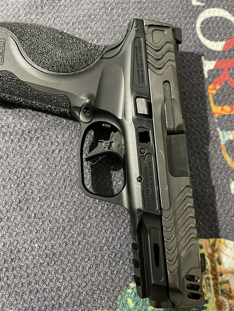 Smith & Wesson Performance Center M&p9 Metal Carry Comp (full Size ...