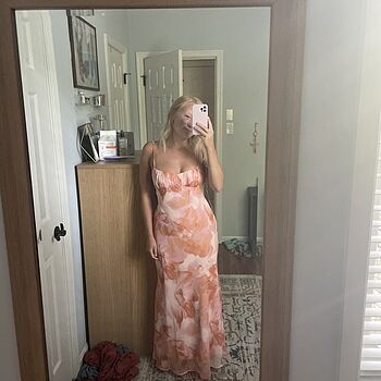 nerida low back twist maxi dress orange Nerida Twist Back Maxi Dress Swirl Orange