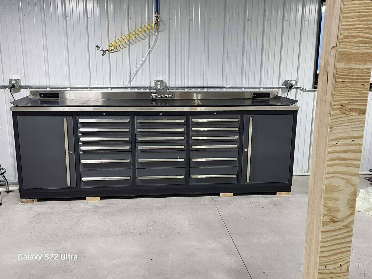 Drawer ブラックベスト サイズ36 Husky 40-inch 6-Drawer Mobile Tool Storage Cabinet in Black | The