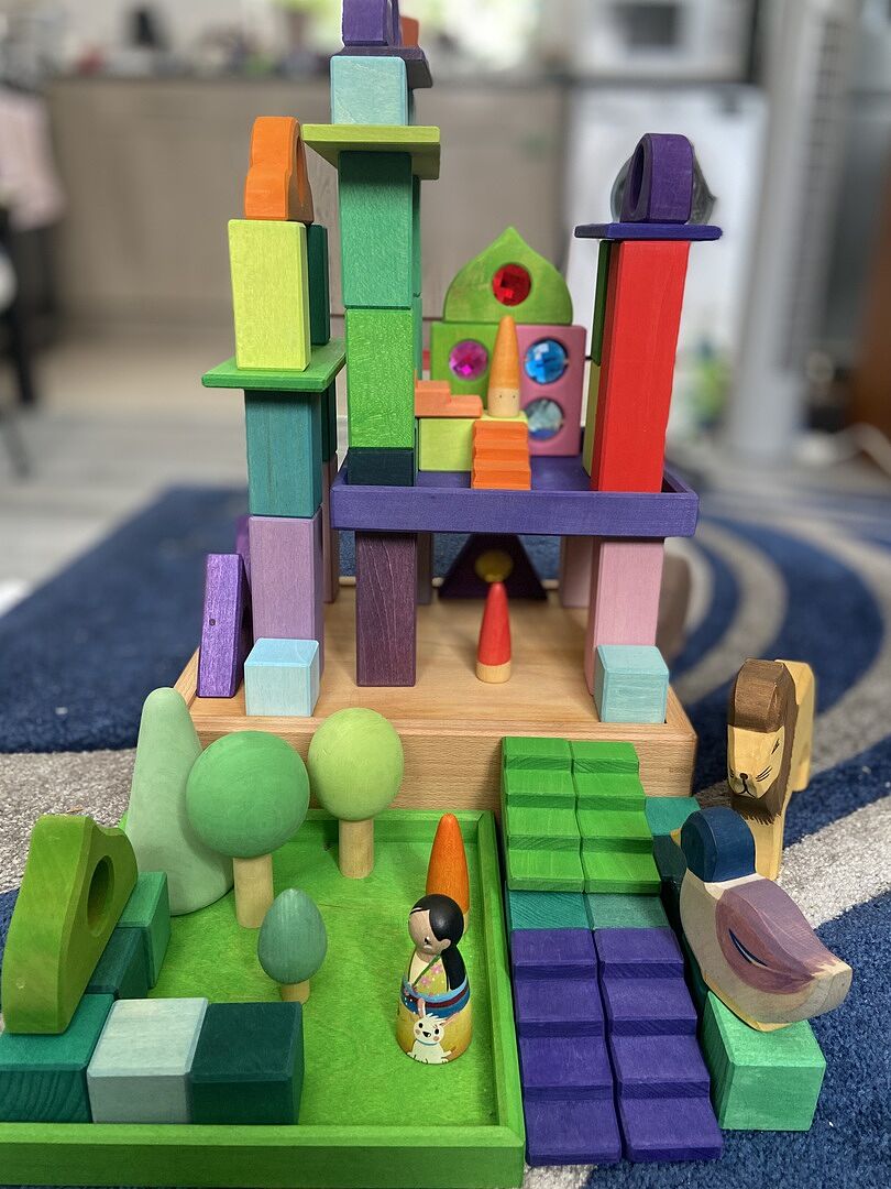 Grimm's Stepped Roofs Rainbow – Conscious Craft