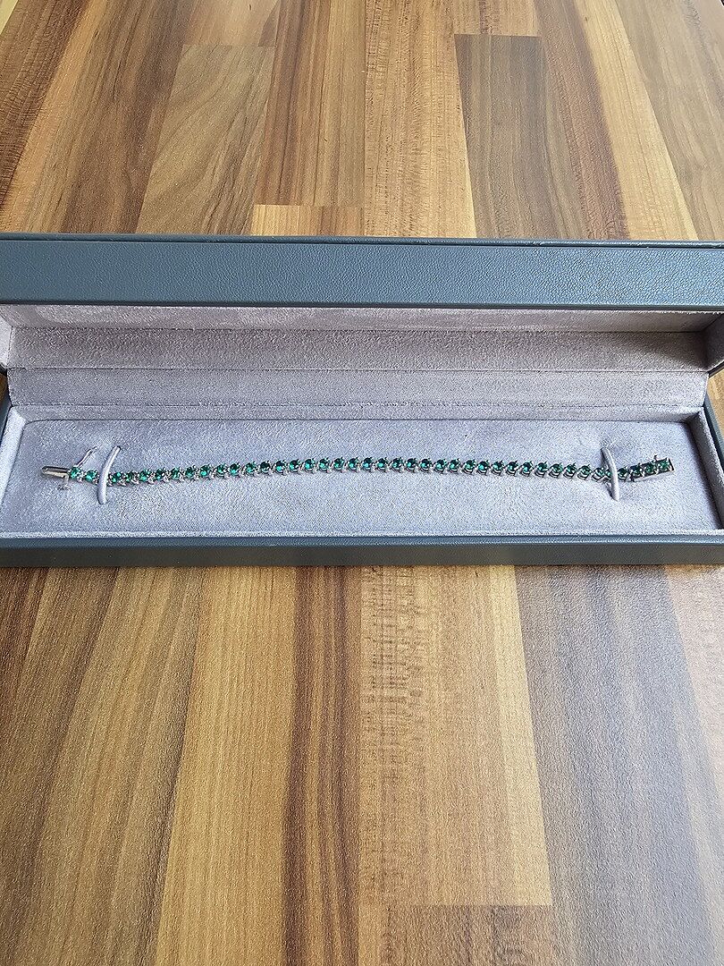 Emerald Tennis Bracelet