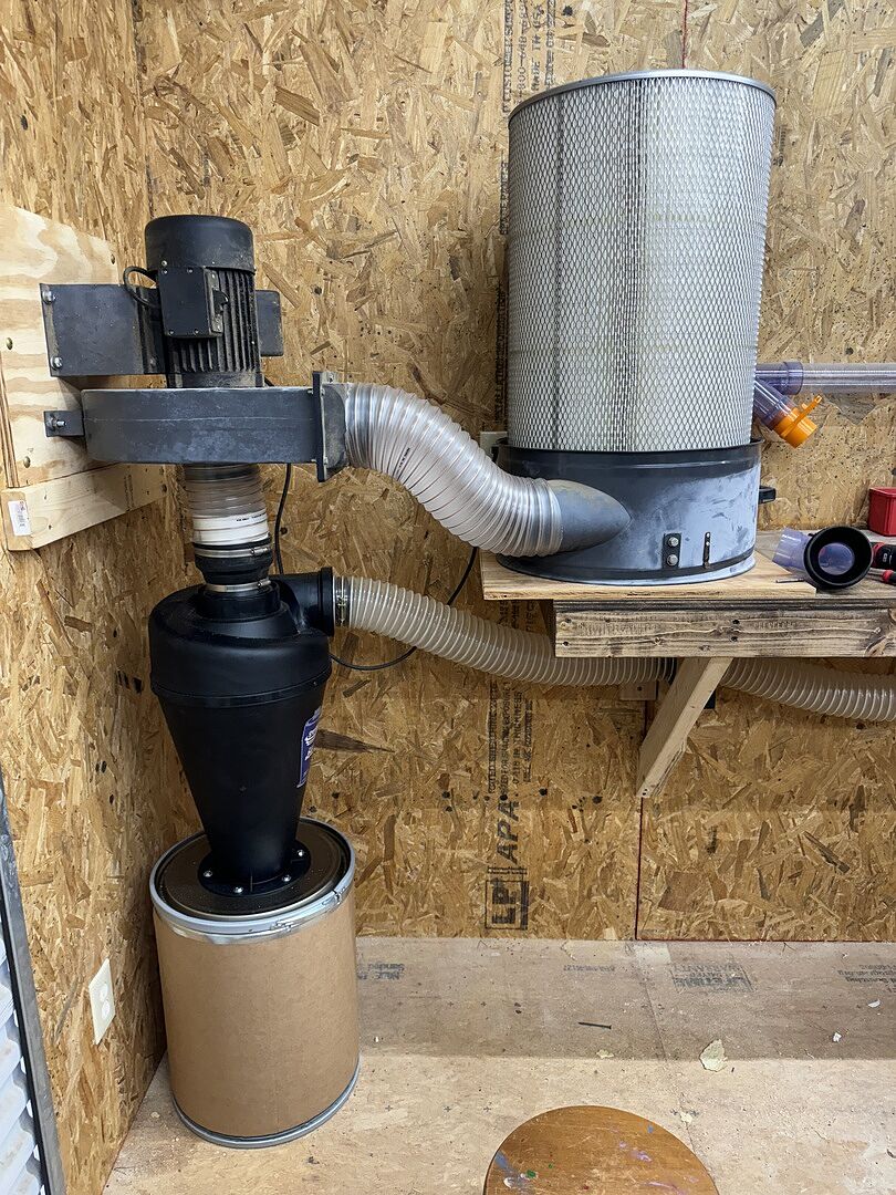 Super Dust Deputy Molded Dust Collection Cyclone Separator