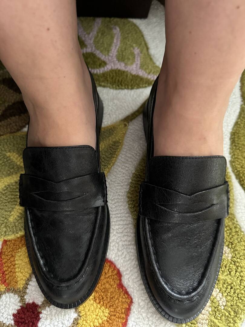 HILLY LOAFERS BLACK LEATHER Dolce Vita