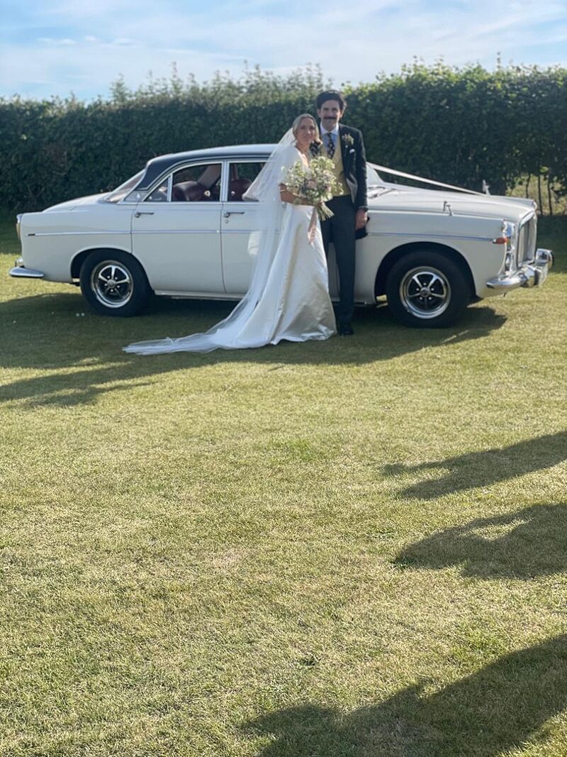 Lucie B., real Britten bride