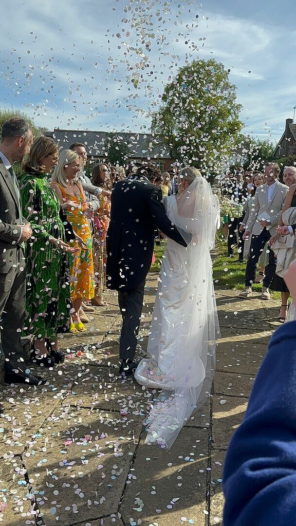 Lucie B., real Britten bride