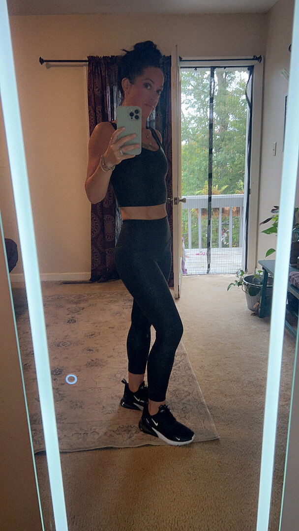 Beyond Yoga PowerShine Viper High Waisted Midi Legging leggings Svart
