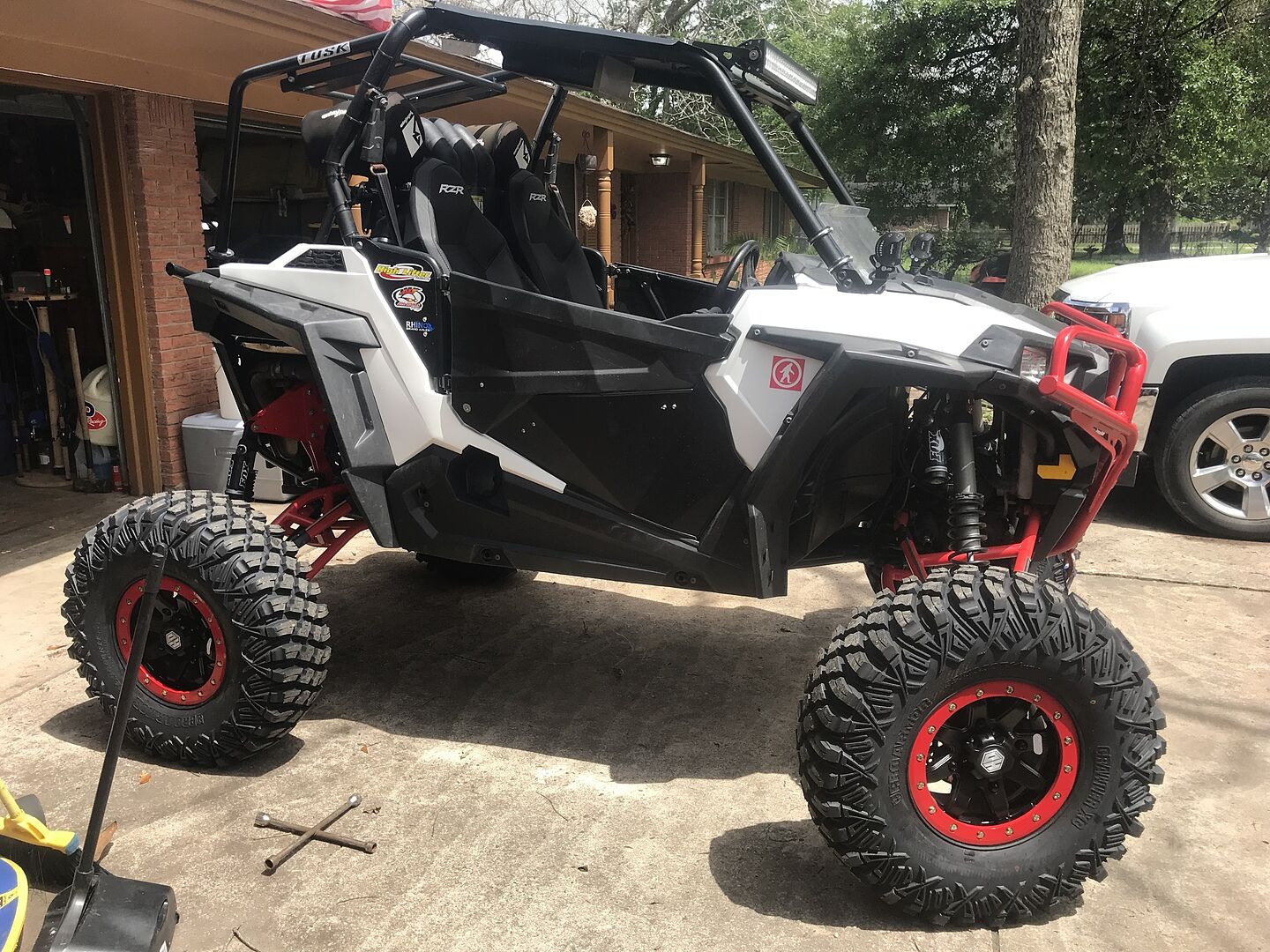 Polaris Ranger RZR Steering Stop Kit - Limits Steering Angle, Protects CV Joints & Tie Rods - Machined, Made In USA