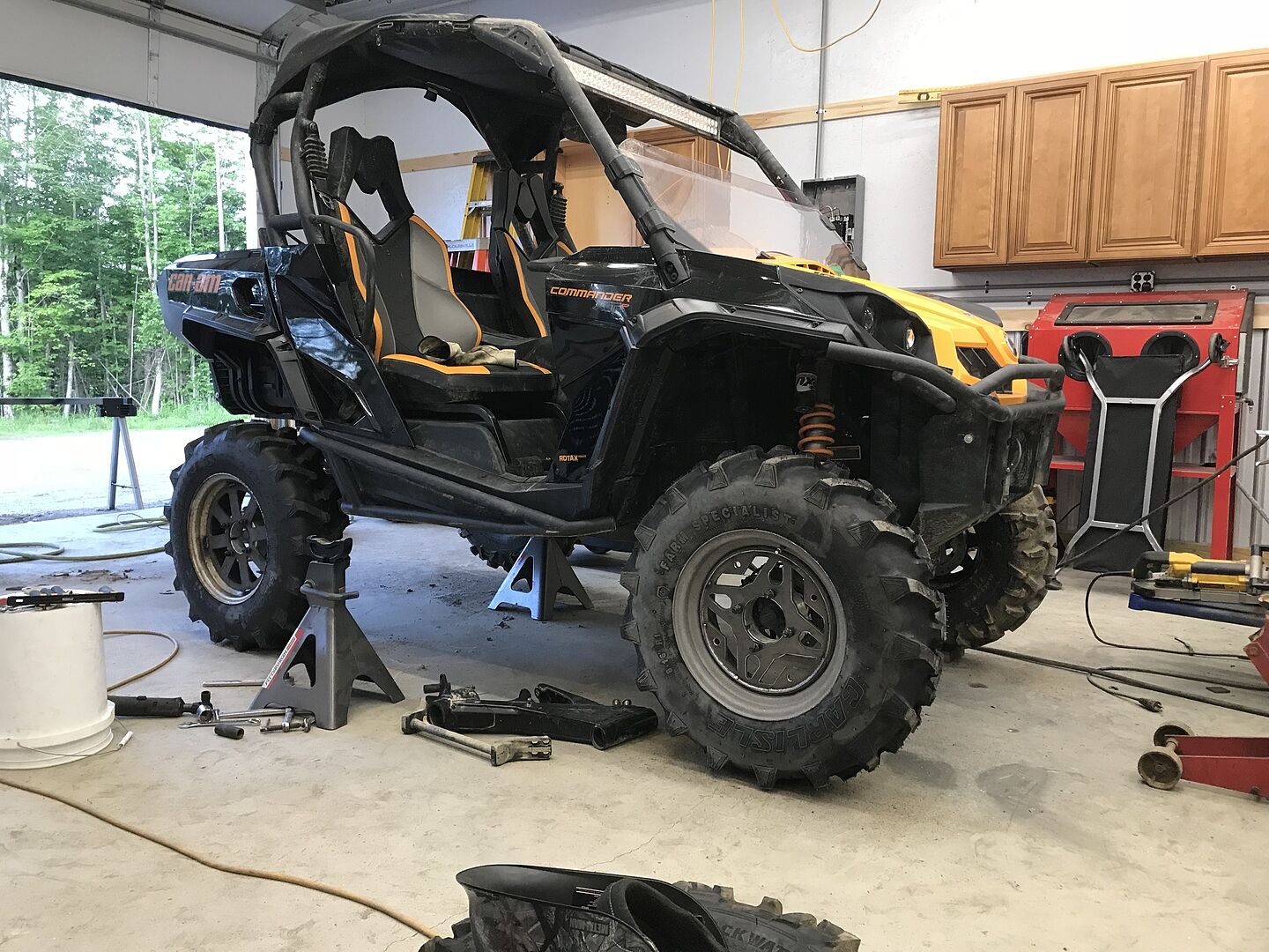 CanAm Commander Axles Rhino Brand SuperATV