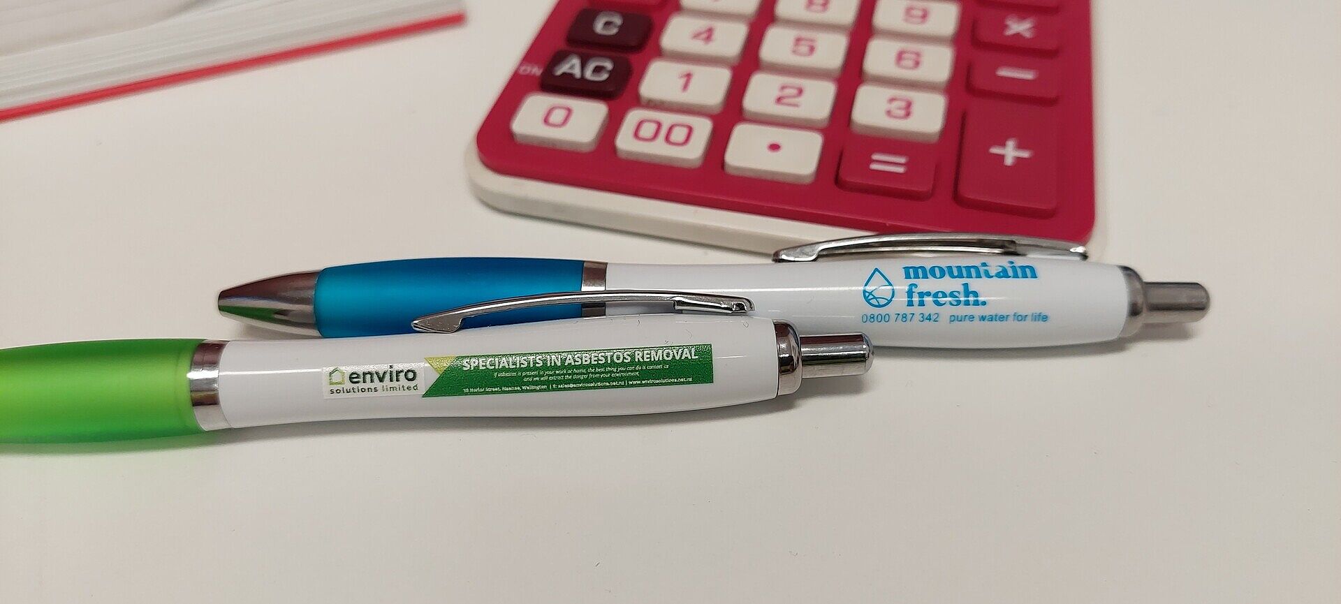 The pen is fine, but the printing isn't