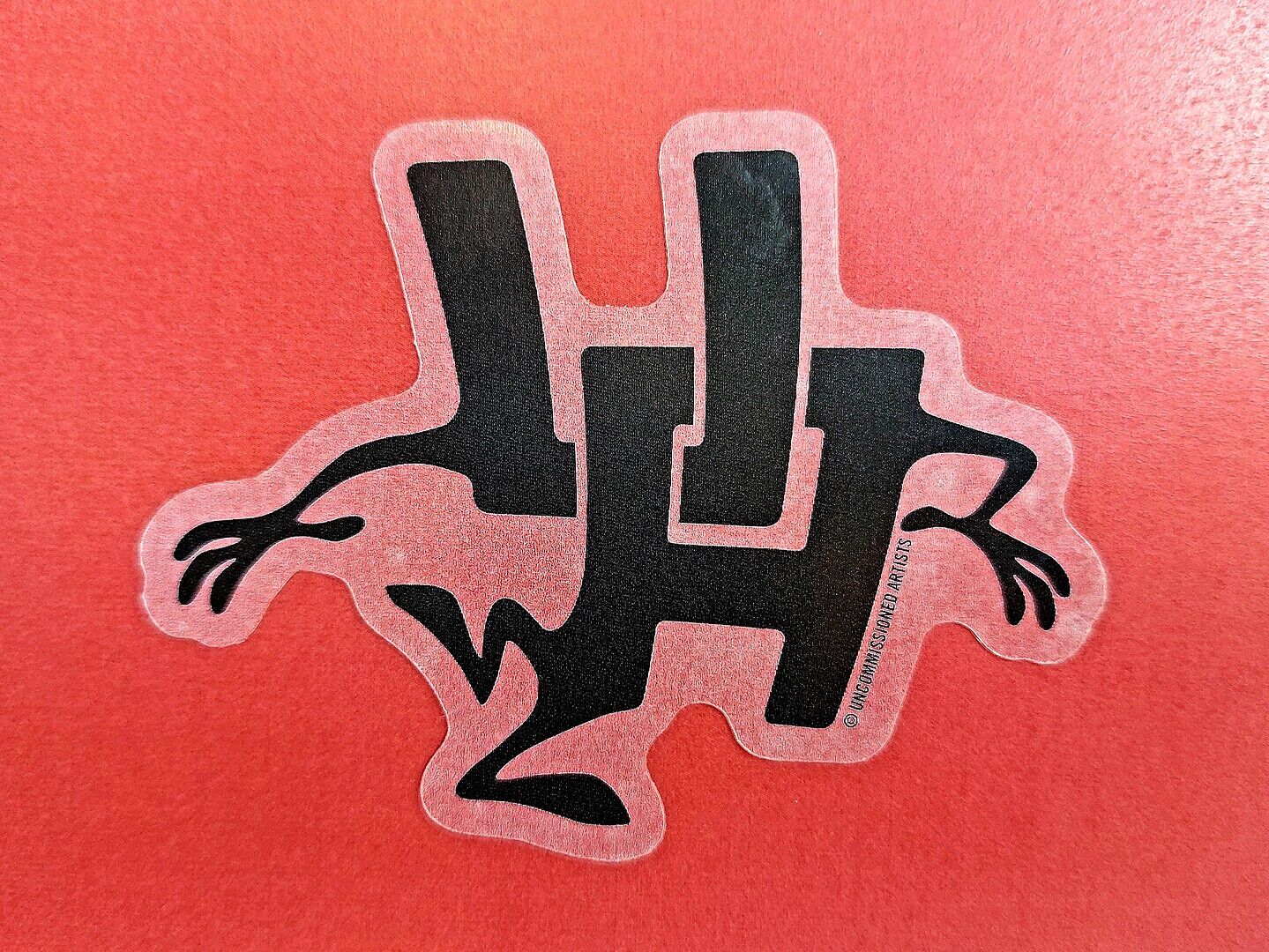 Sticker transparent