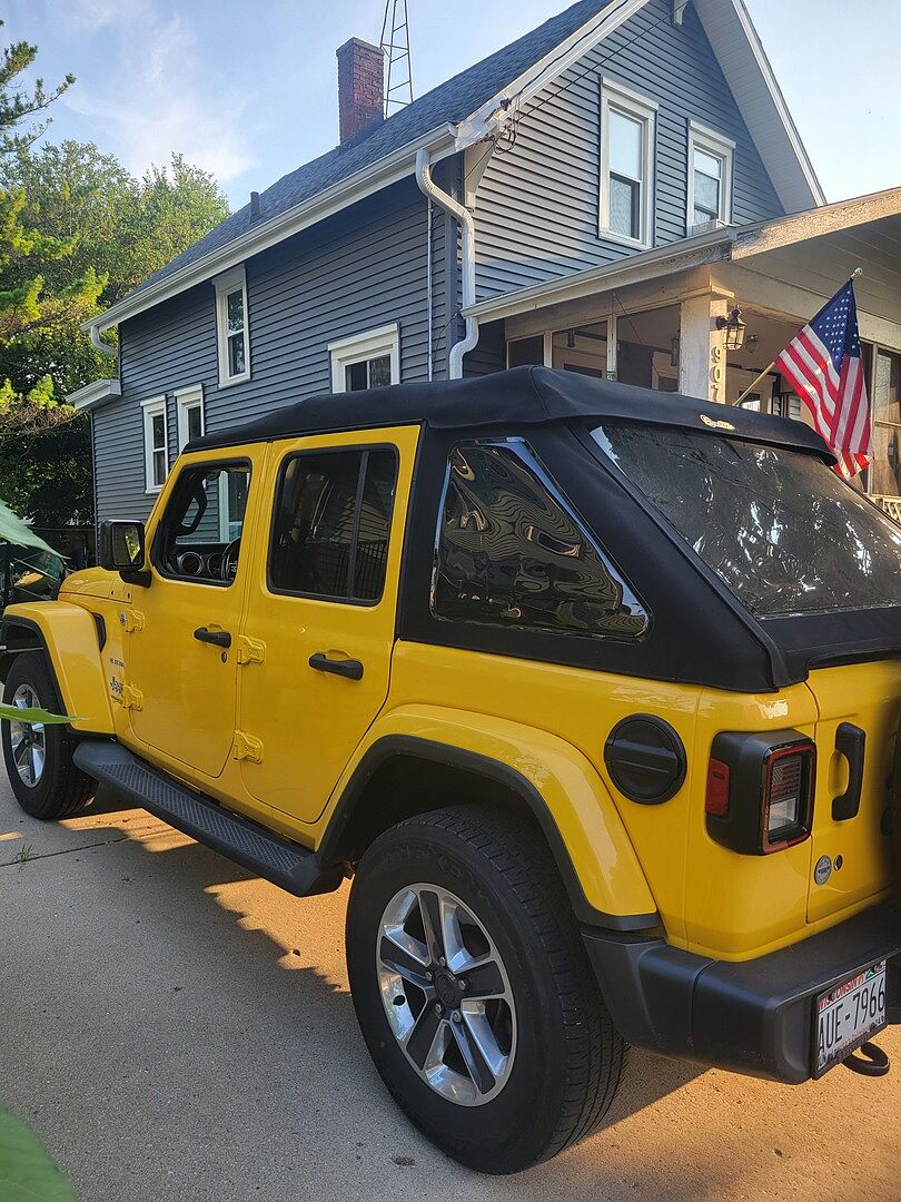Trektop® Ultra™ Slantback Soft Top - Jeep 2018-2026 Wrangler JL; 4