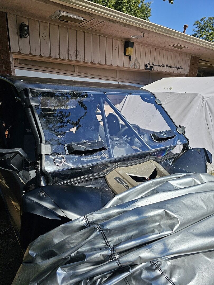 Yamaha YXZ Full Windshield—Scratch-Resistant