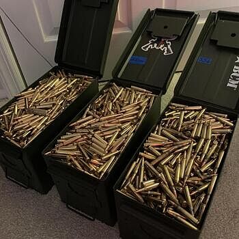 PMC Bronze .223 Rem Ammo 55 Grain FMJ-BT 20rds - 223A Great ammo! Great price!